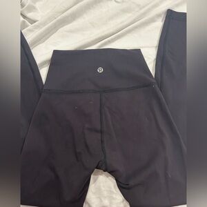 Lululemon Wunder Train Black Leggings